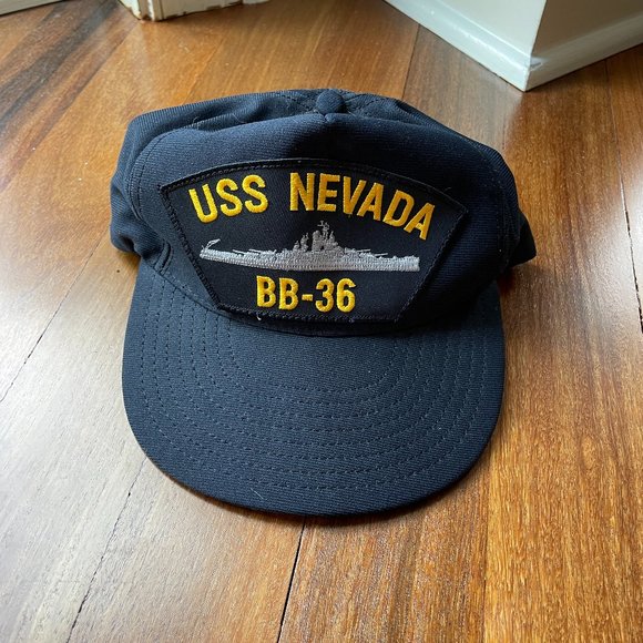 USS Nevada (BB-36) US Navy Ship Hat - Picture 1 of 4